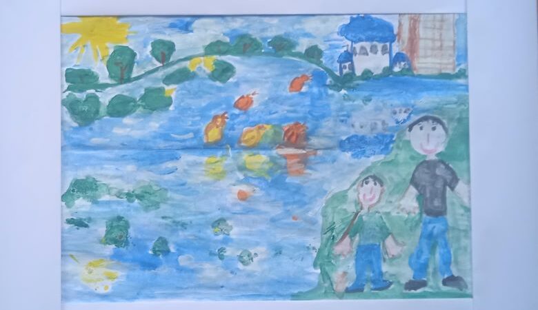 Прогулка с папой по Борисовским прудам